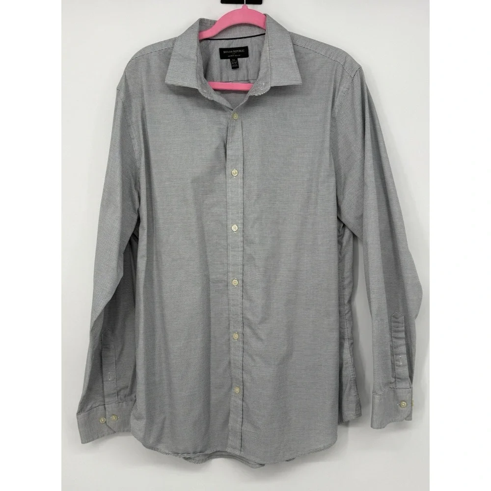 Banana Republic Men's Long Sleeve Button Down XL